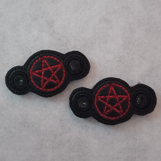 Pentagram Shoe / Boot Charms