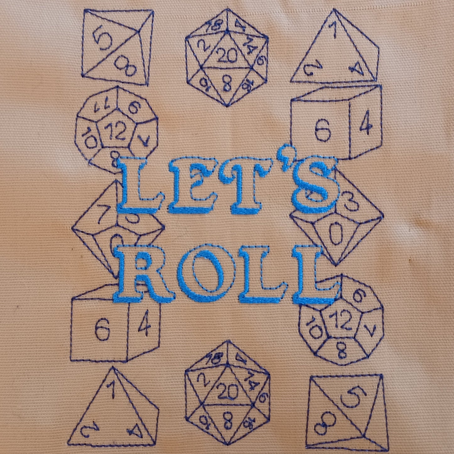 Let's Roll (Embroidered CYO)