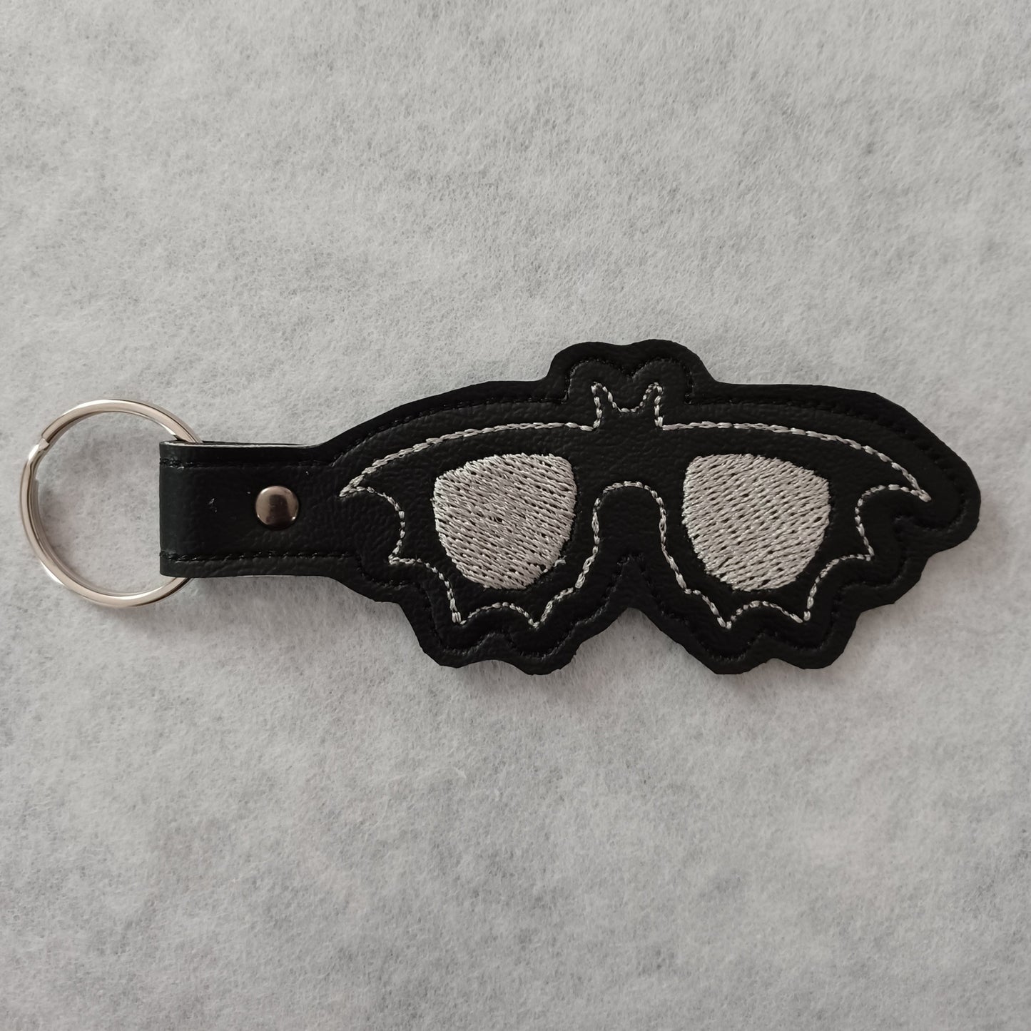 Bat Sunglasses Vinyl Key Ring