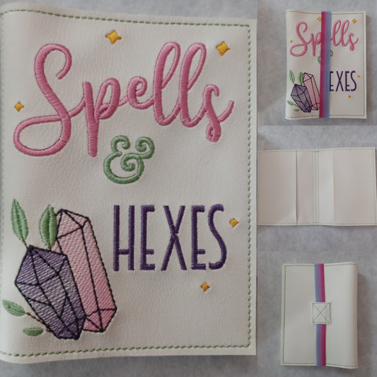Spells & Hexes Embroidered Notebook Cover