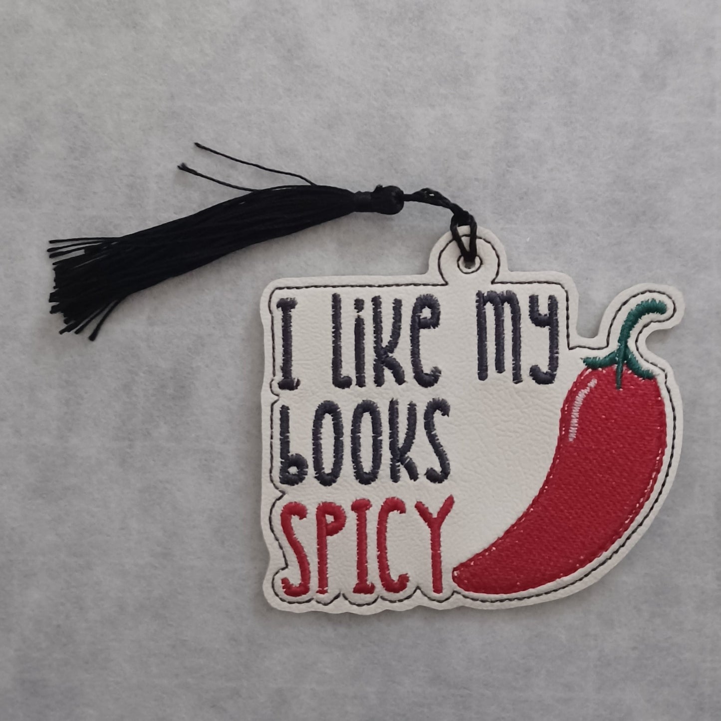 I Like My Books Spicy Bookmark