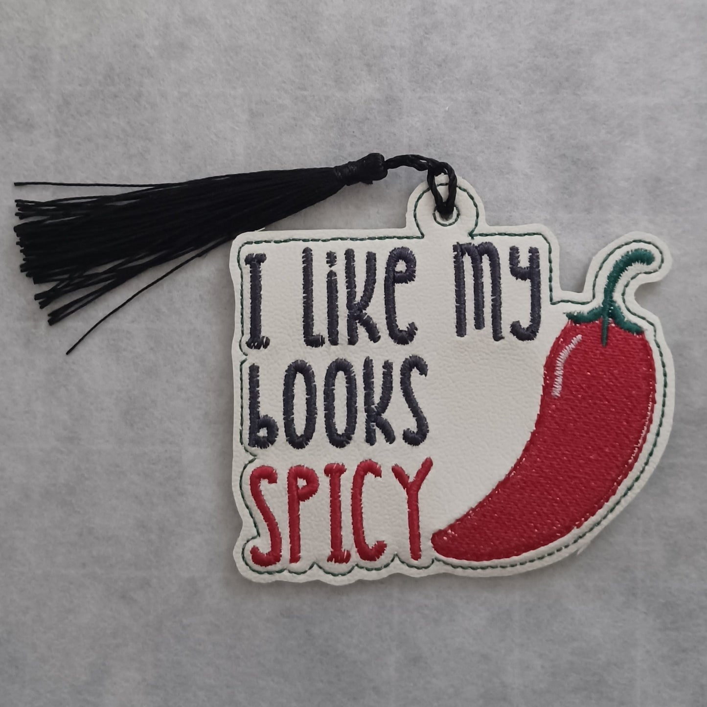 I Like My Books Spicy Bookmark