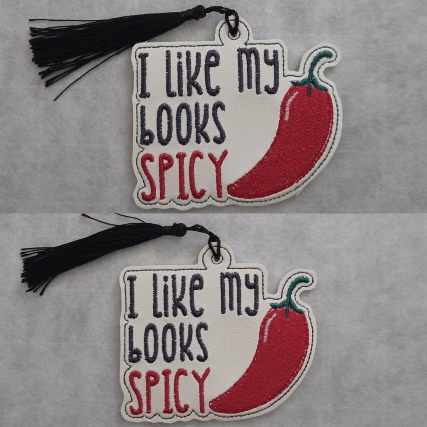 I Like My Books Spicy Bookmark
