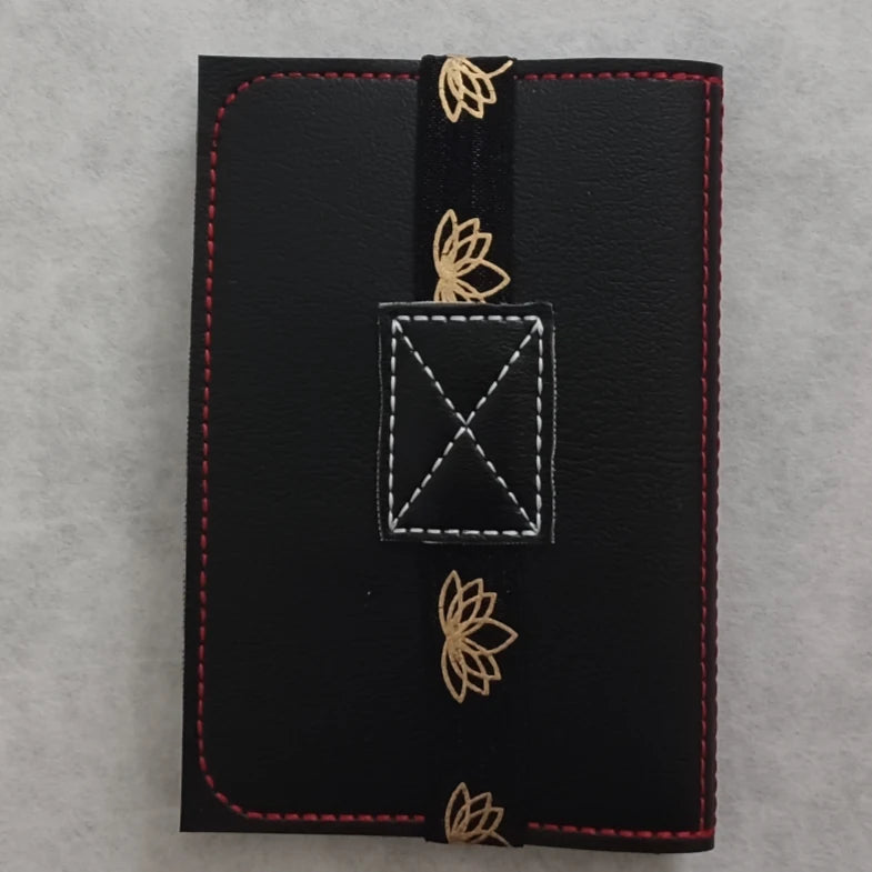 You Stress Me Out Embroidered Notebook Cover