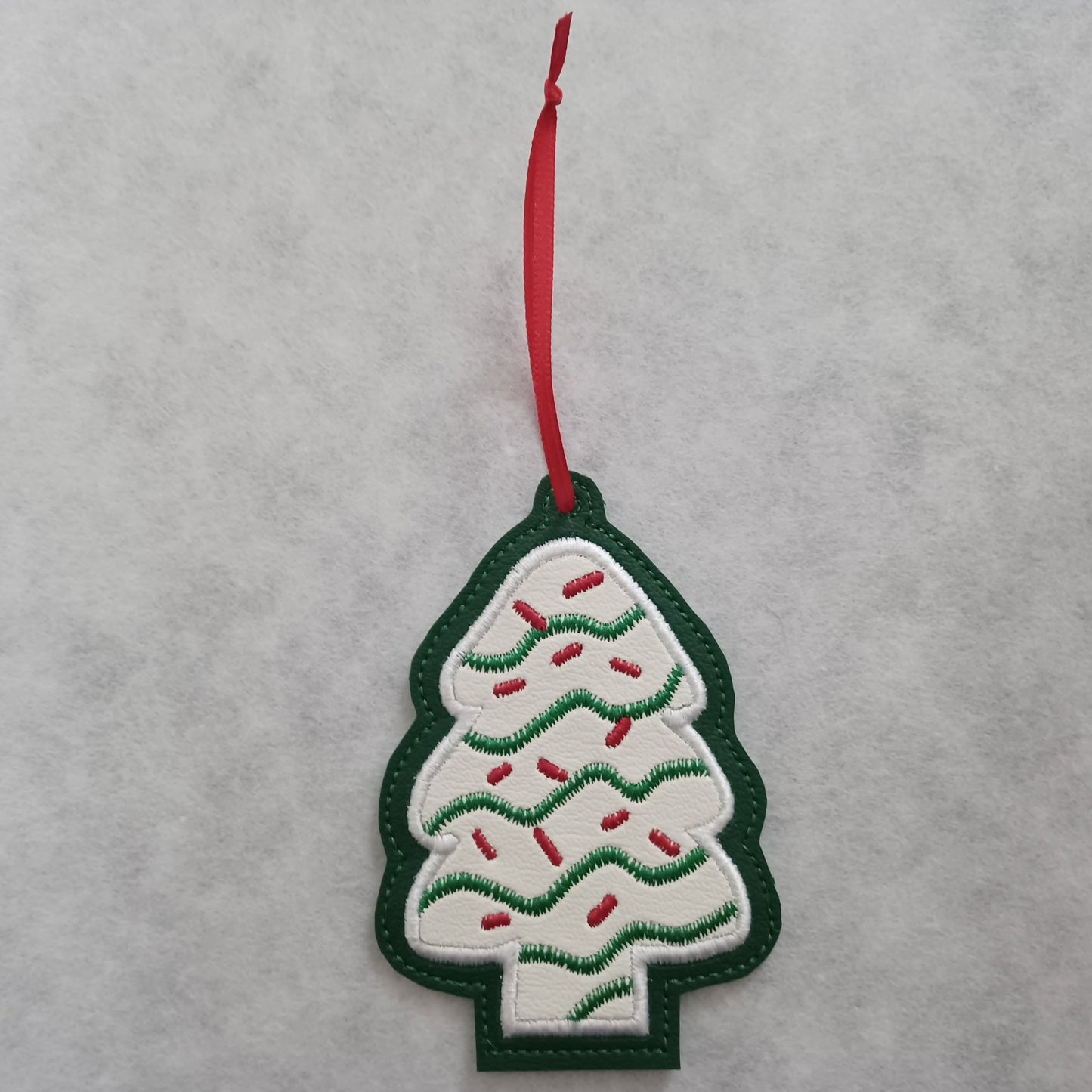 Christmas Tree Snack Cake Ornament