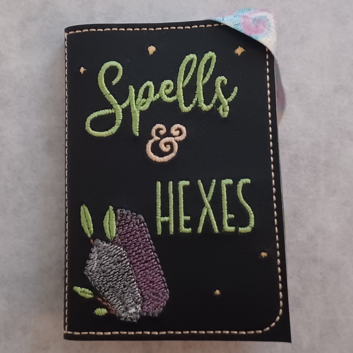 Spells & Hexes Embroidered Notebook Cover