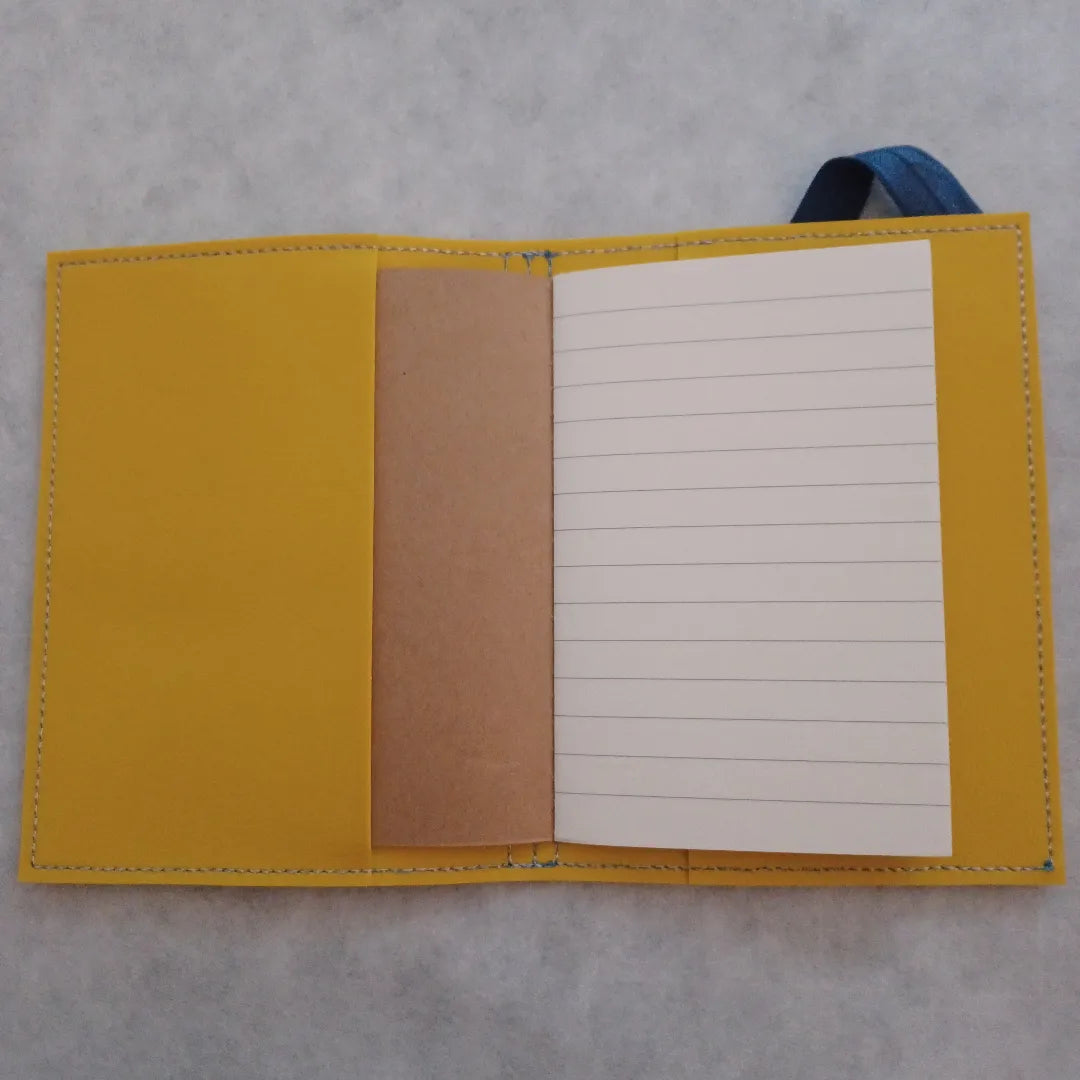 The Biggest Lie Embroidered Notebook Cover