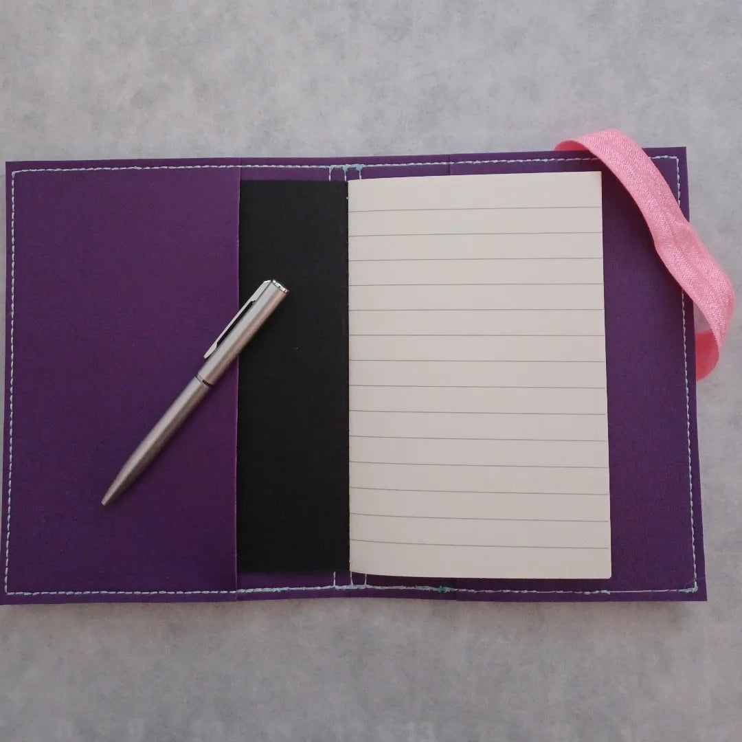 You Stress Me Out Embroidered Notebook Cover