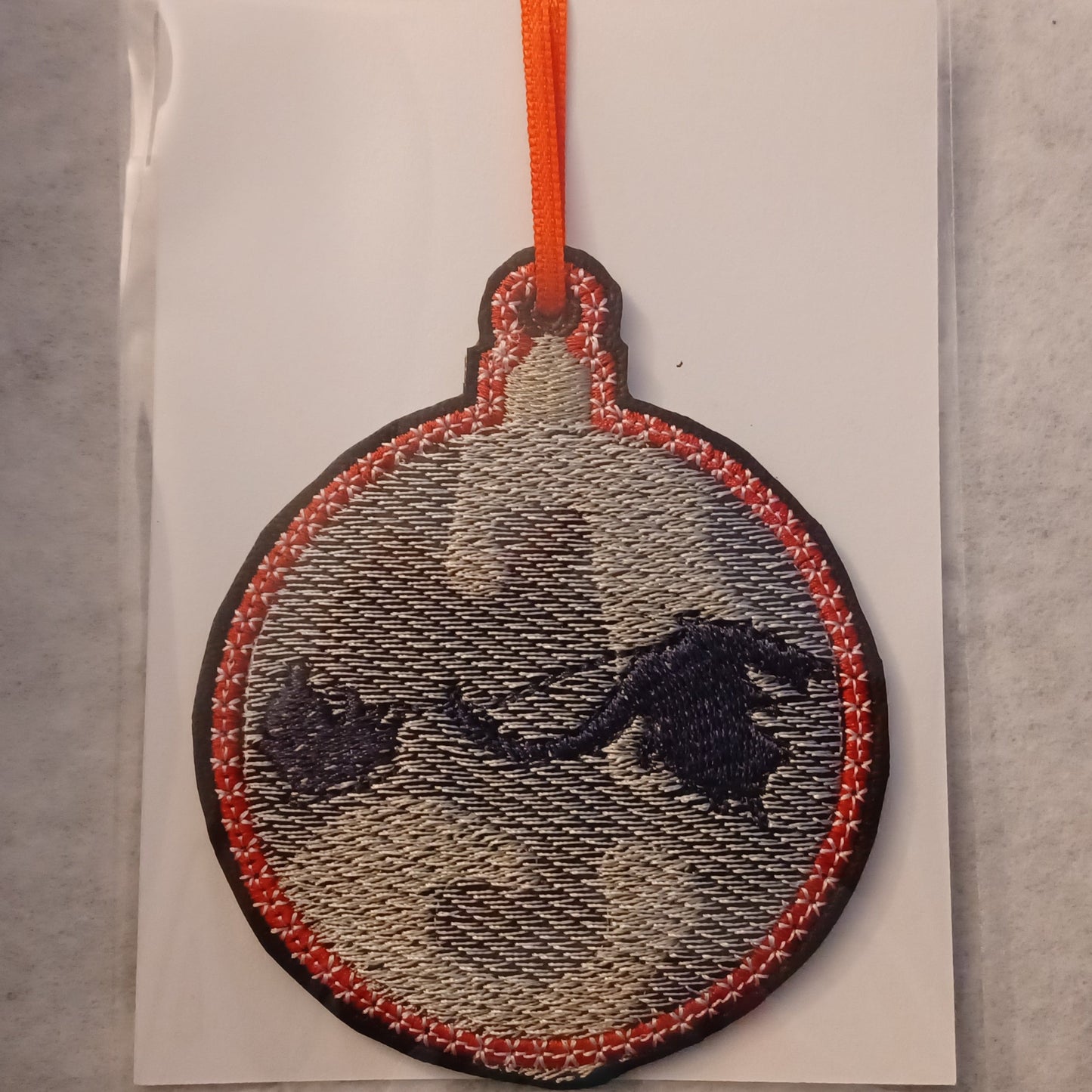 Christmas Dragon Ornament