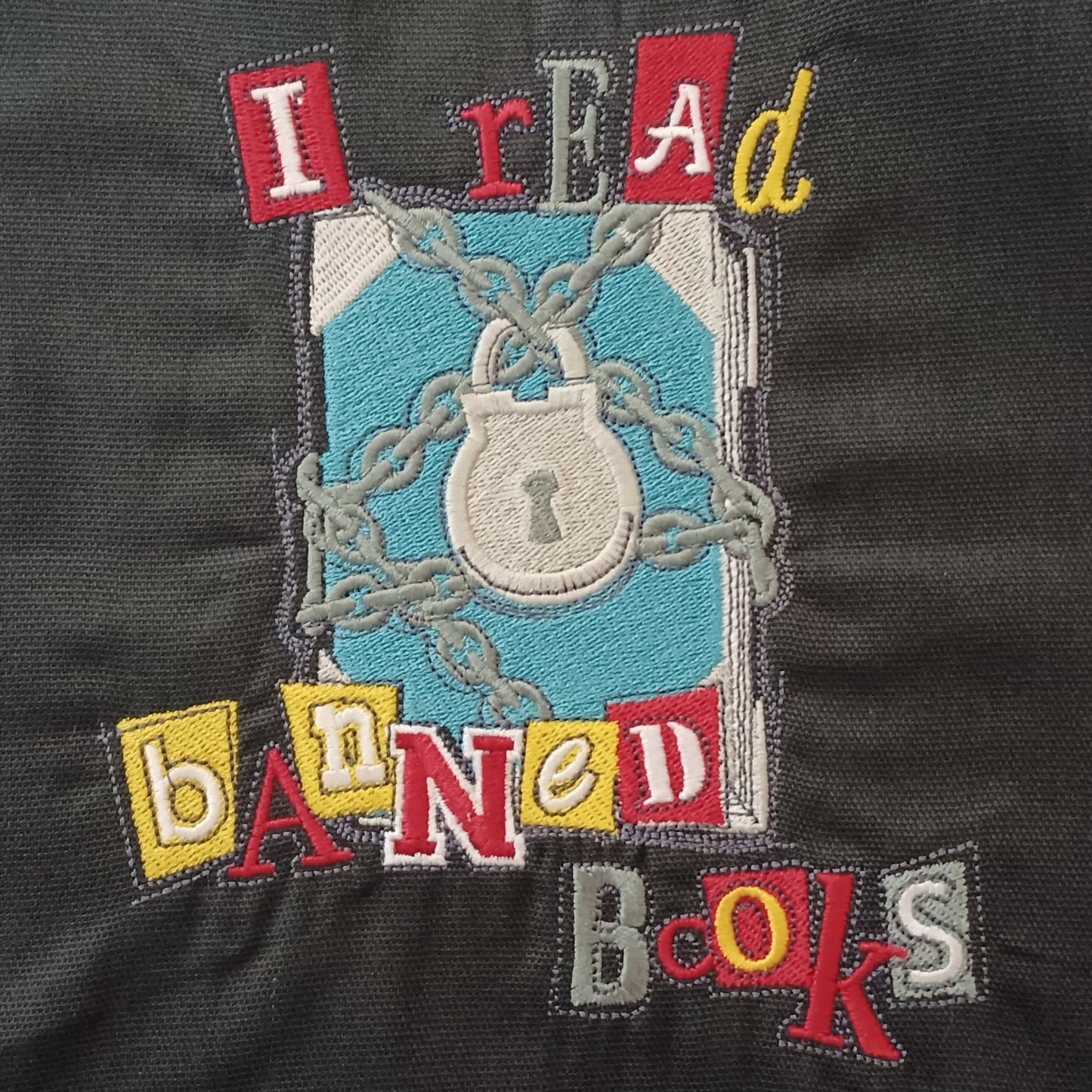 I Read Banned Books (Embroidered CYO)