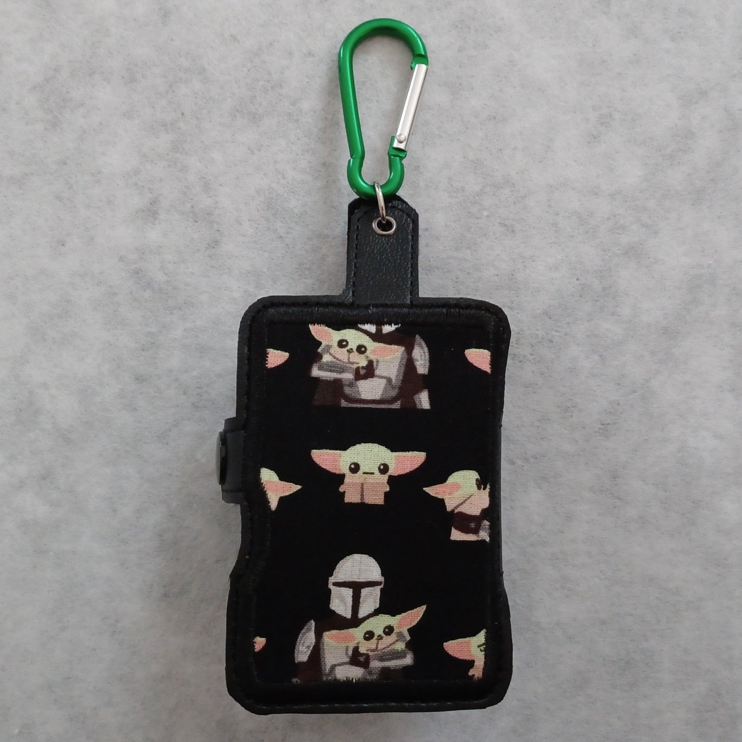 Embroidered Doggie To-Go Holder (Hand sanitizer & poop bag holder)