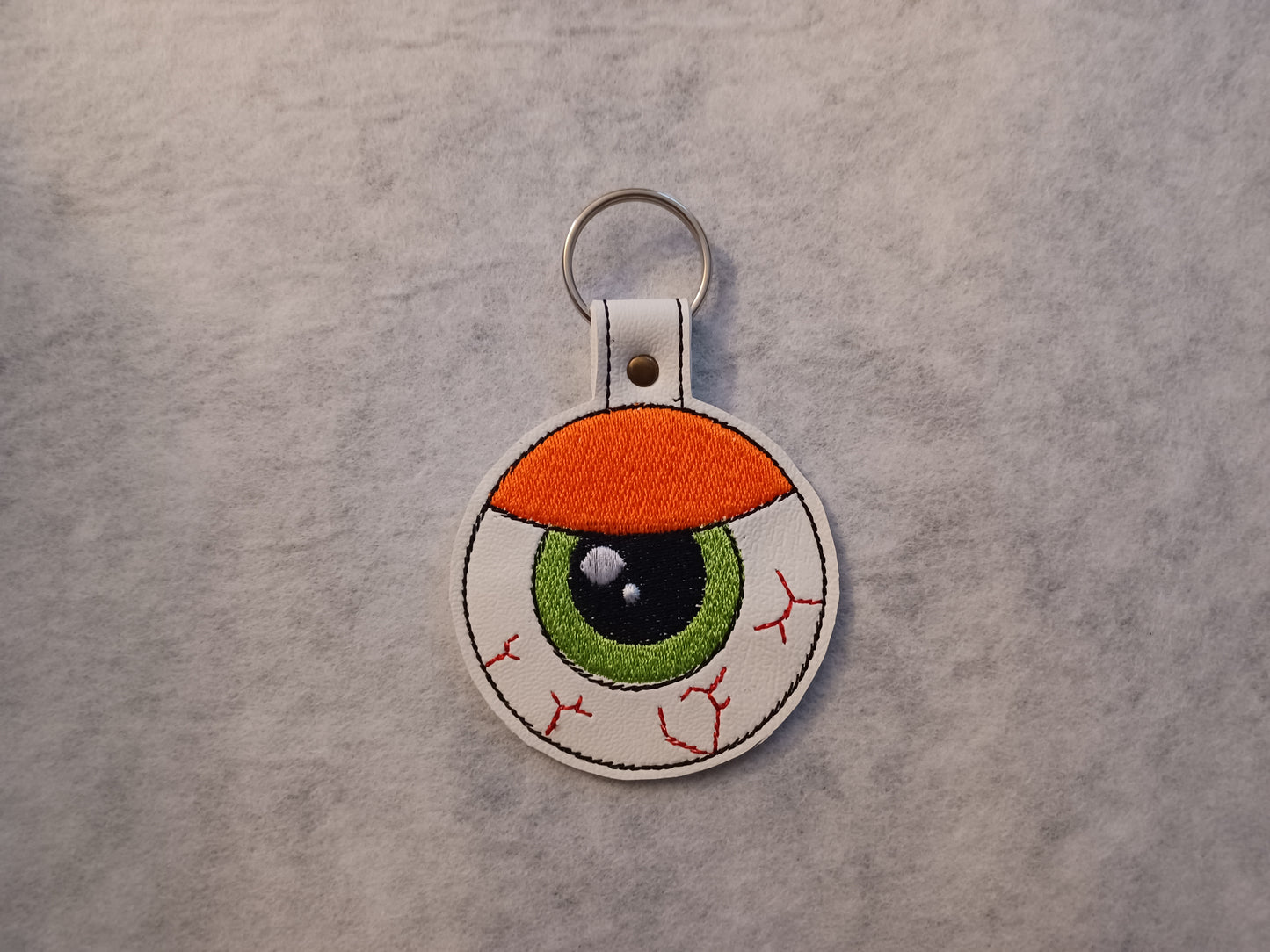 Cutie Halloween Collection Embroidered Vinyl Key Rings