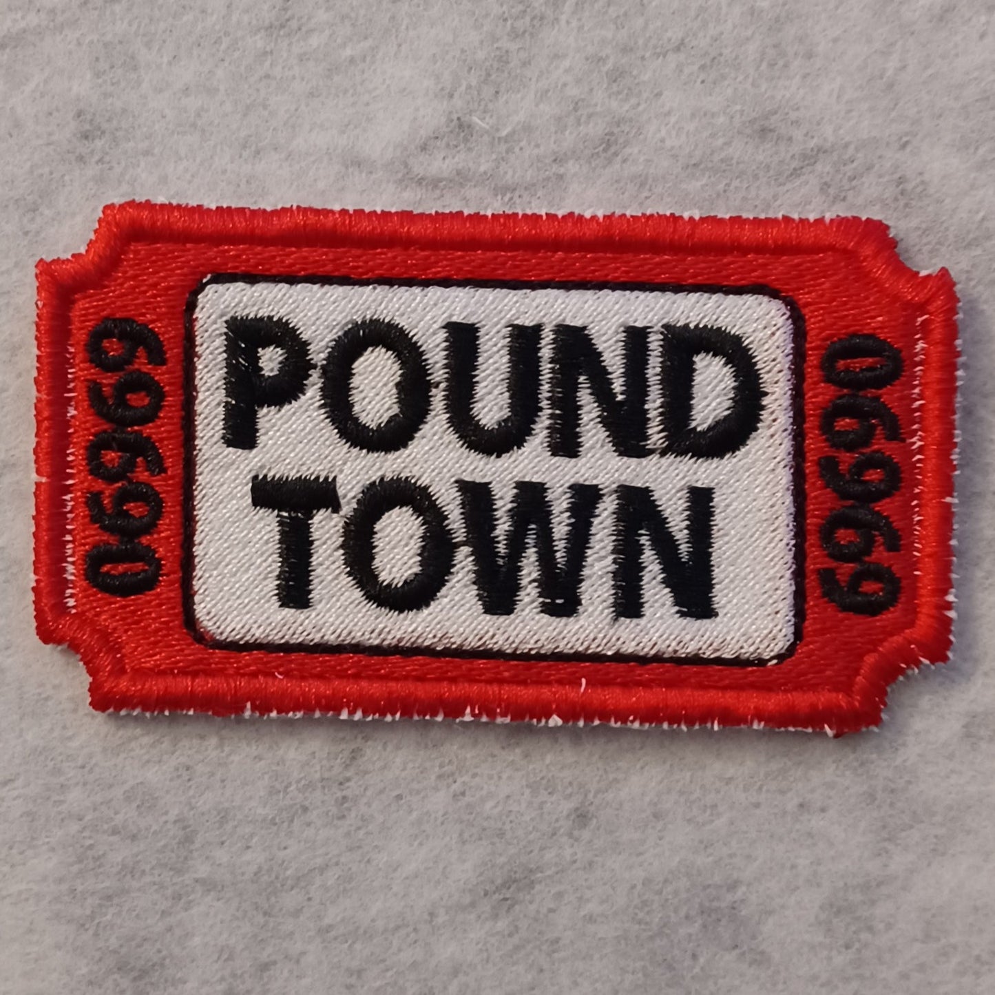 Ticket Collection Embroidered Iron-On Patches