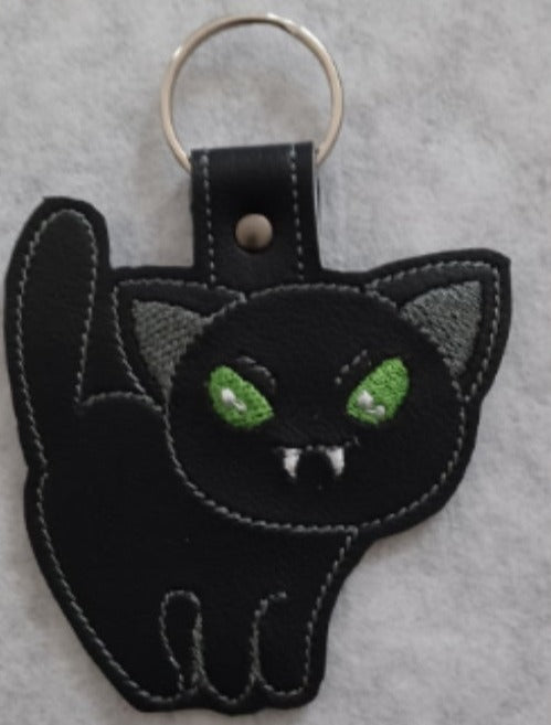 Cutie Halloween Collection Embroidered Vinyl Key Rings