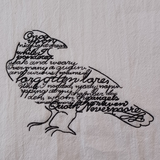 Quoth the Raven (Embroidered CYO)