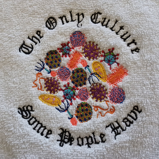 The Only Culture Some People Have (Embroidered CYO)