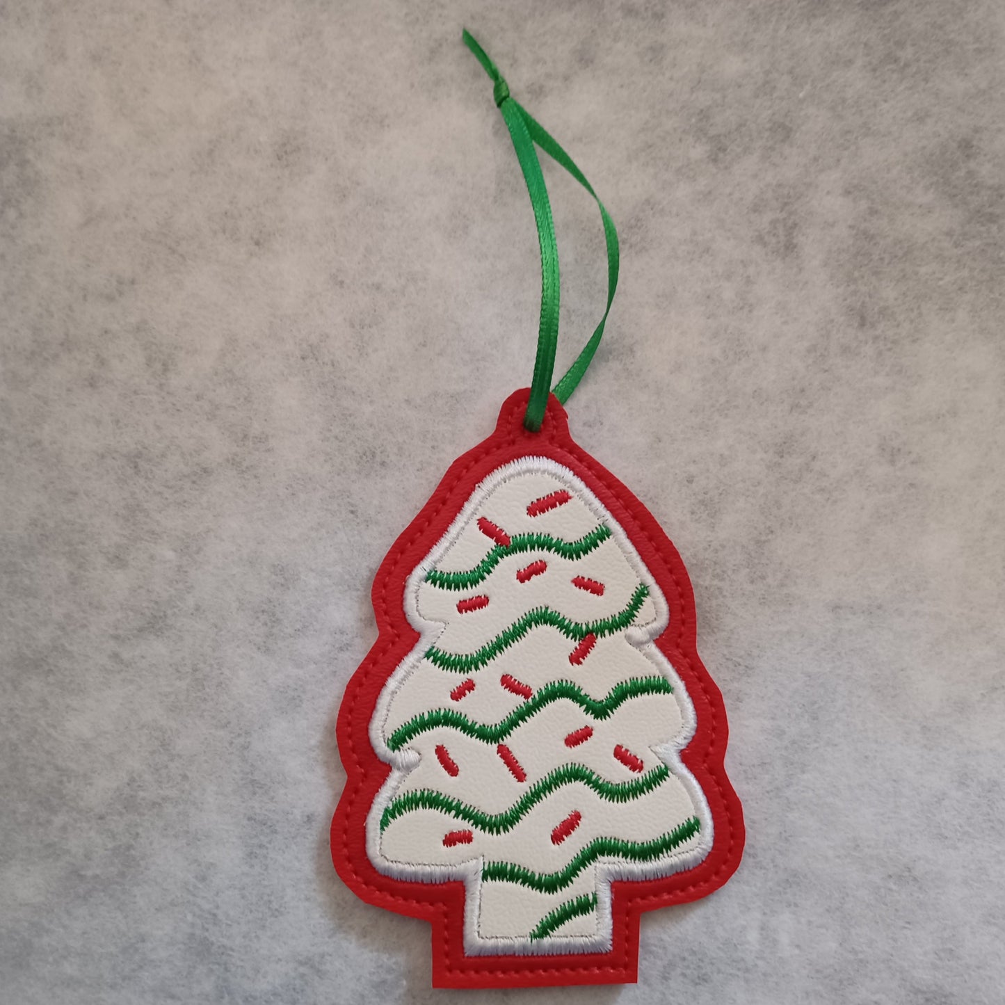 Christmas Tree Snack Cake Ornament