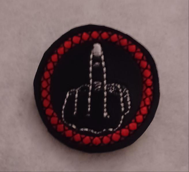 Flying F*** Vinyl Pin