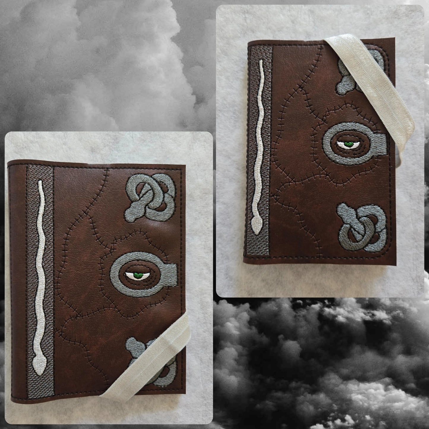 Booook Embroidered Notebook Cover