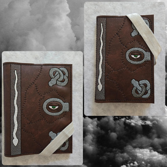 Booook Embroidered Notebook Cover