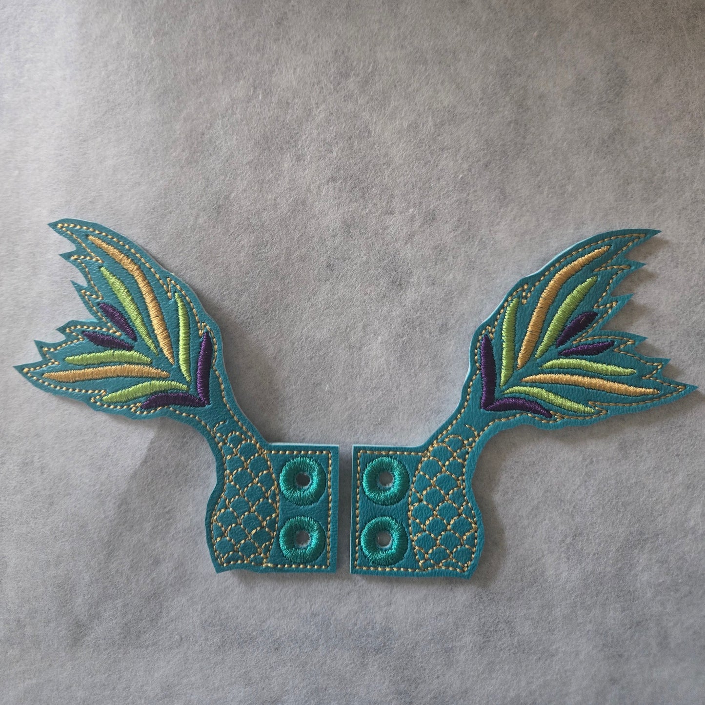 Mermaid Tail Shoe / Boot Wings