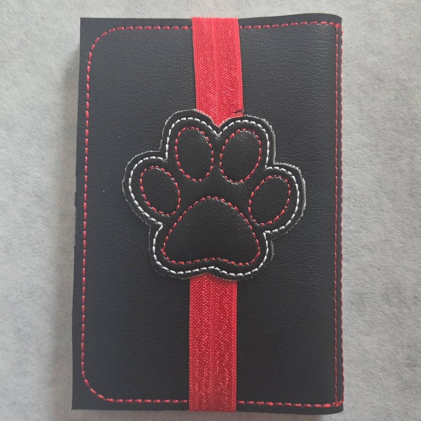 Deep thoughts about life & Love poems about my cat Embroidered Notebook Cover