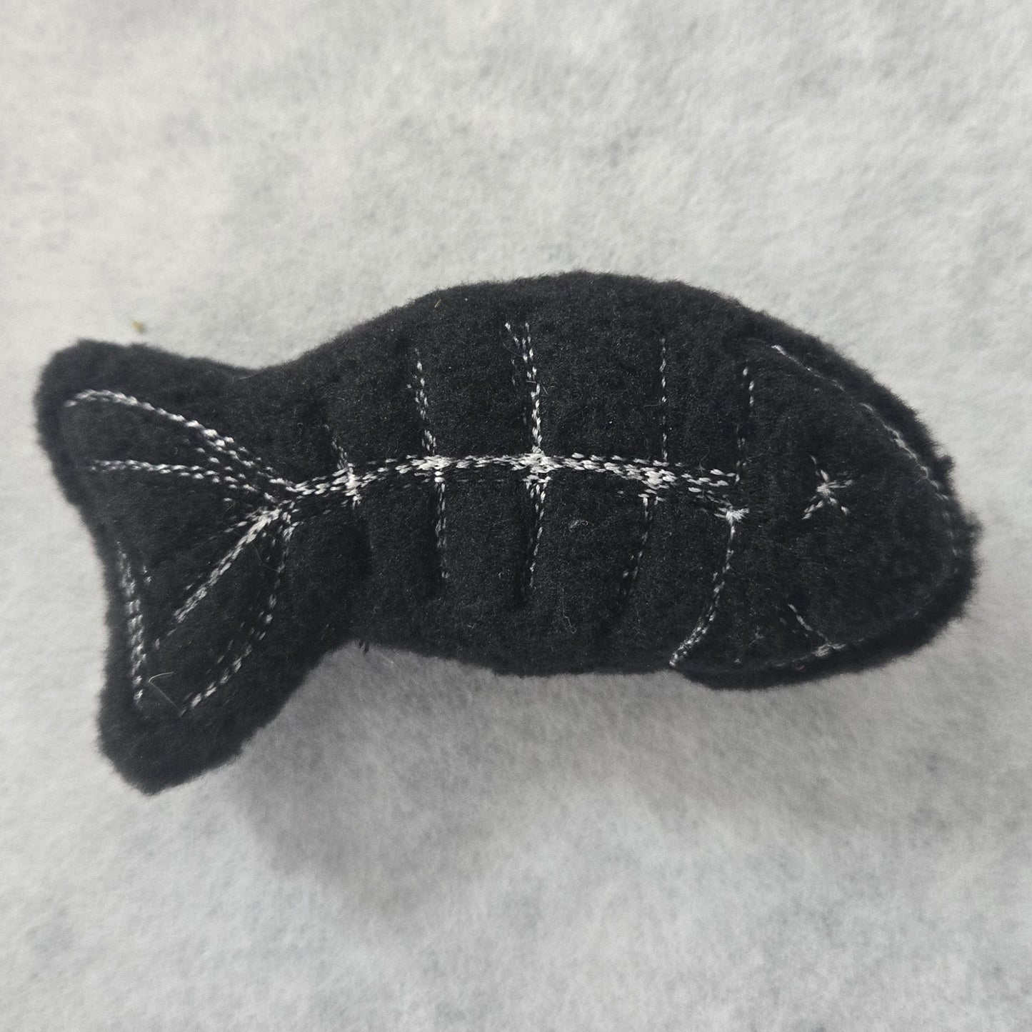 Fish Bones Catnip Plush
