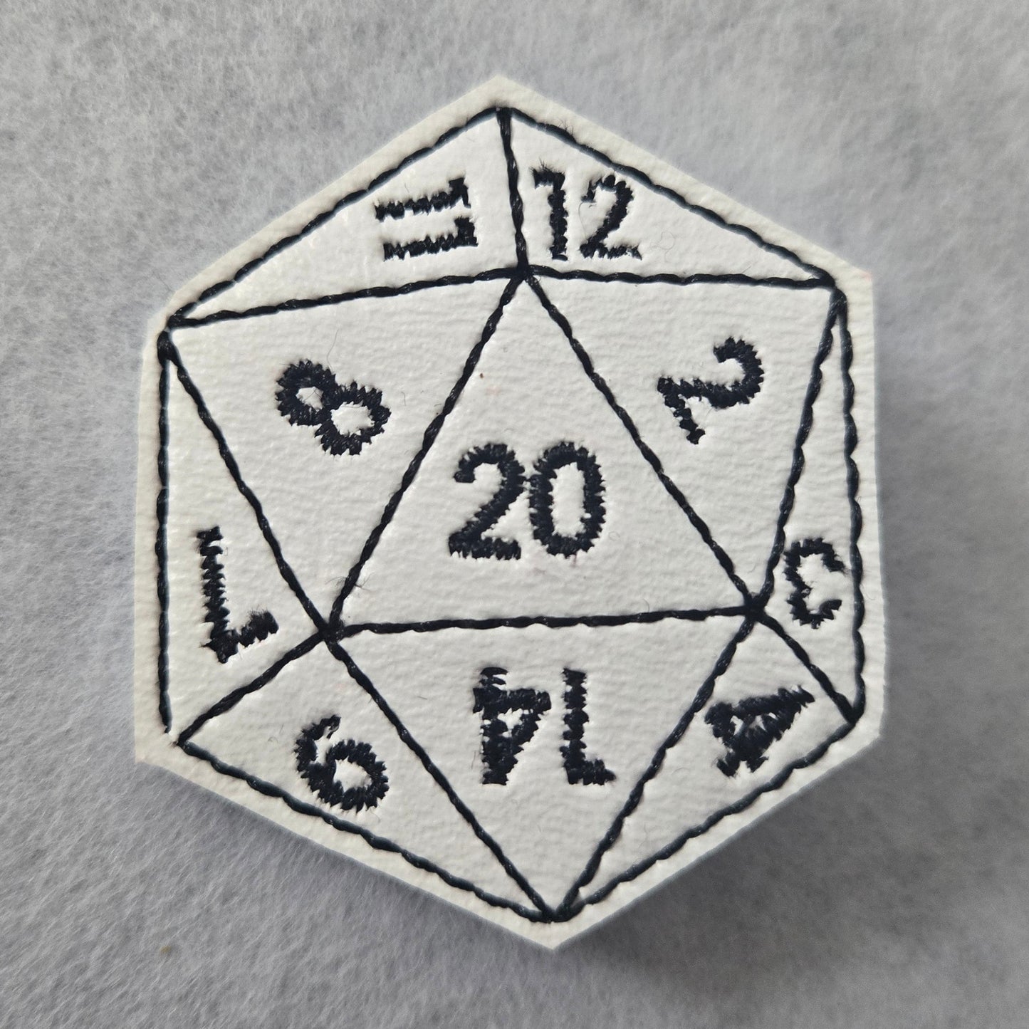 D20 Critical Roll Vinyl Pin