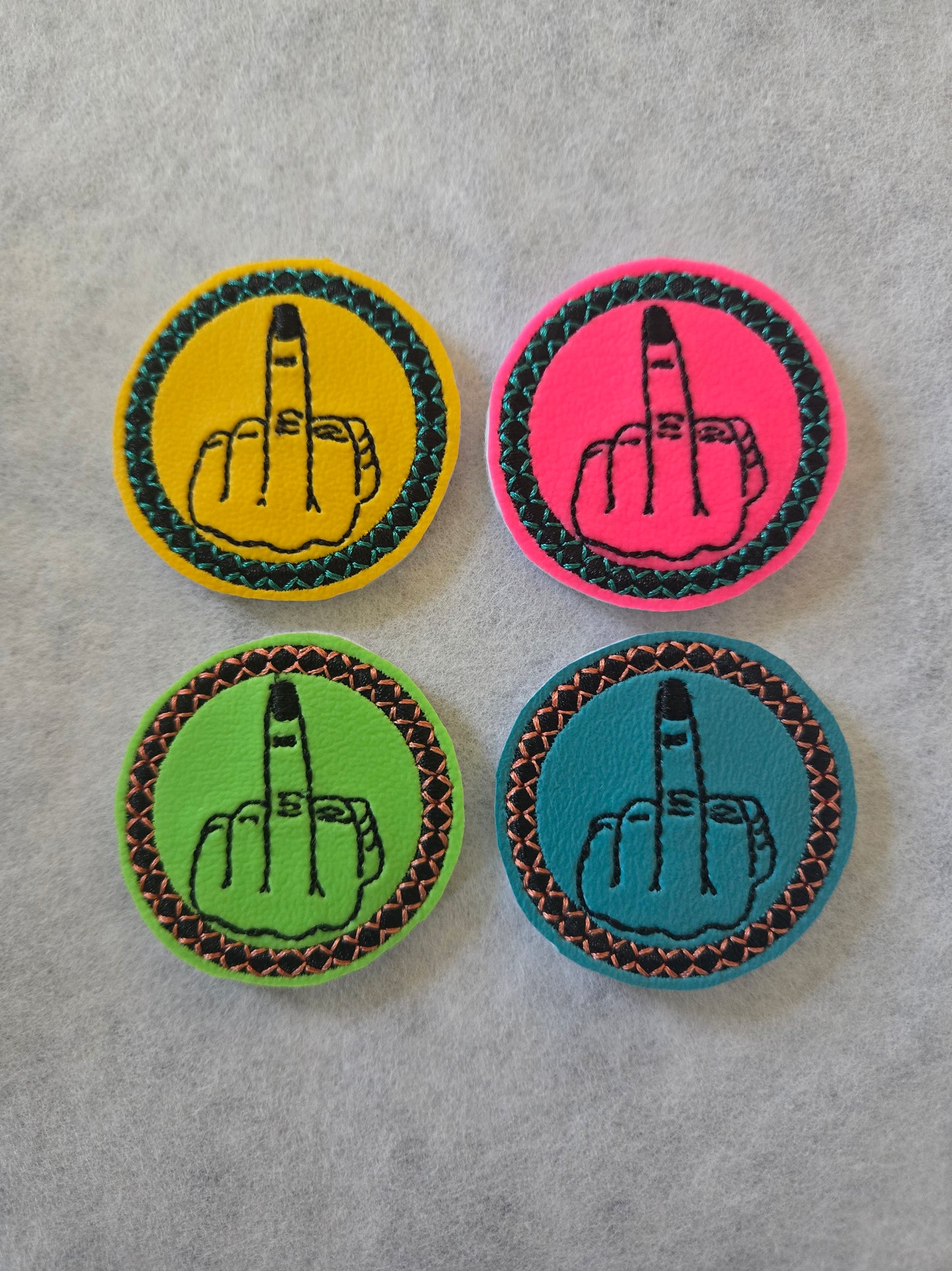 Flying F*** Vinyl Pin