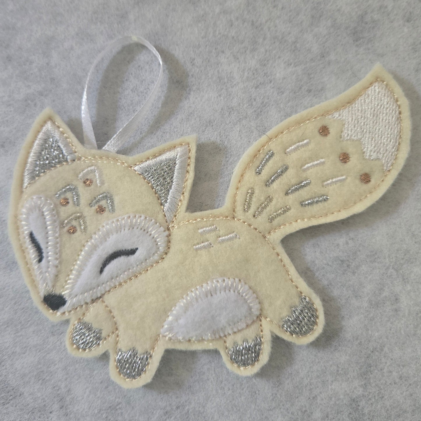 Yuletide Animals Felt Ornaments