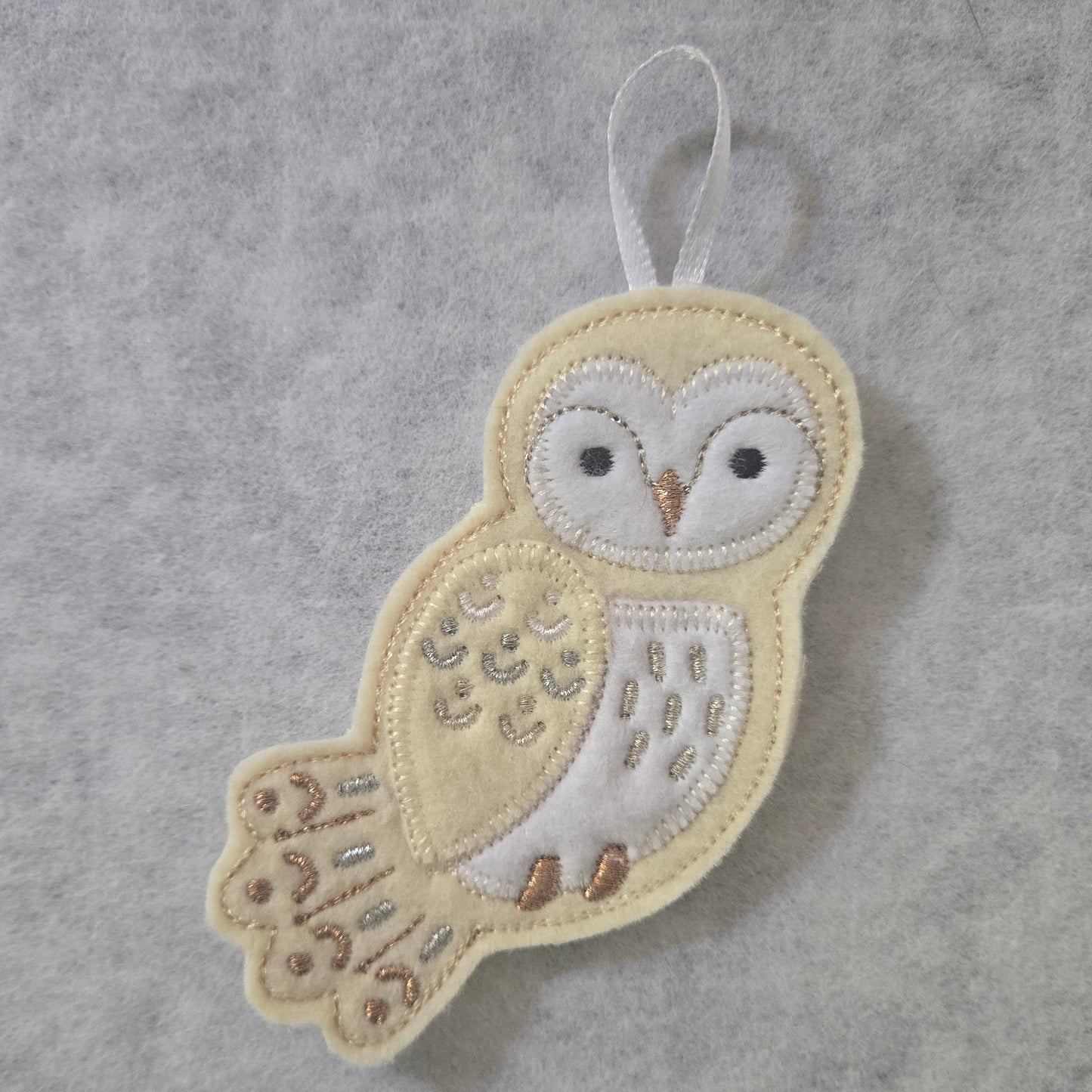 Yuletide Animals Felt Ornaments
