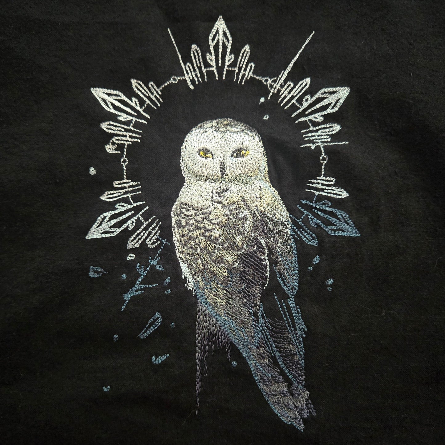 Majestic Winter Owl (Embroidered CYO)