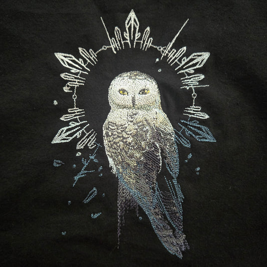 Majestic Winter Owl (Embroidered CYO)