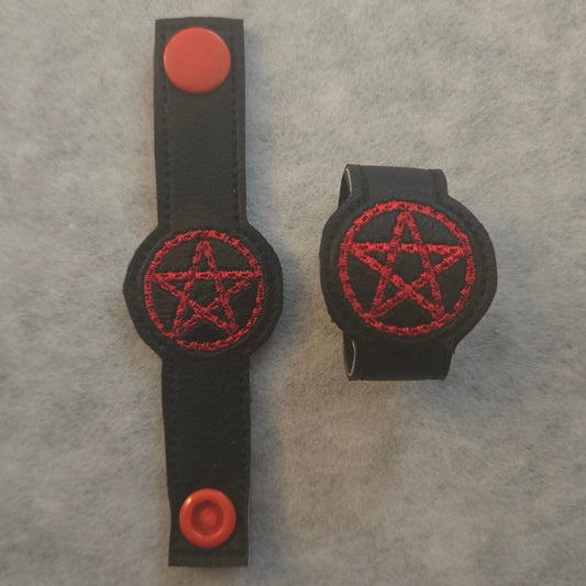 Pentagram Snap Charms
