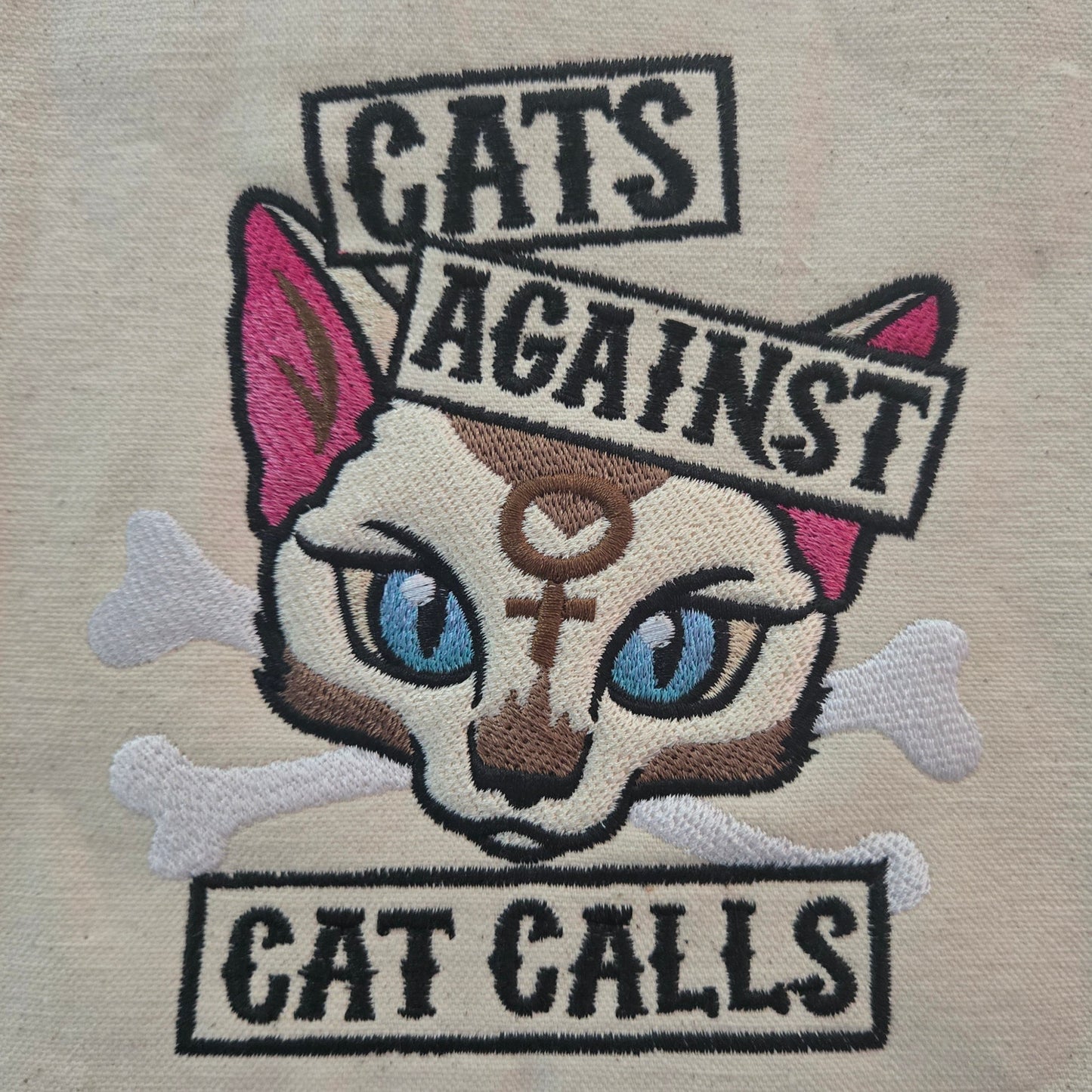 Cats Against Cat Calls (Embroidered CYO)