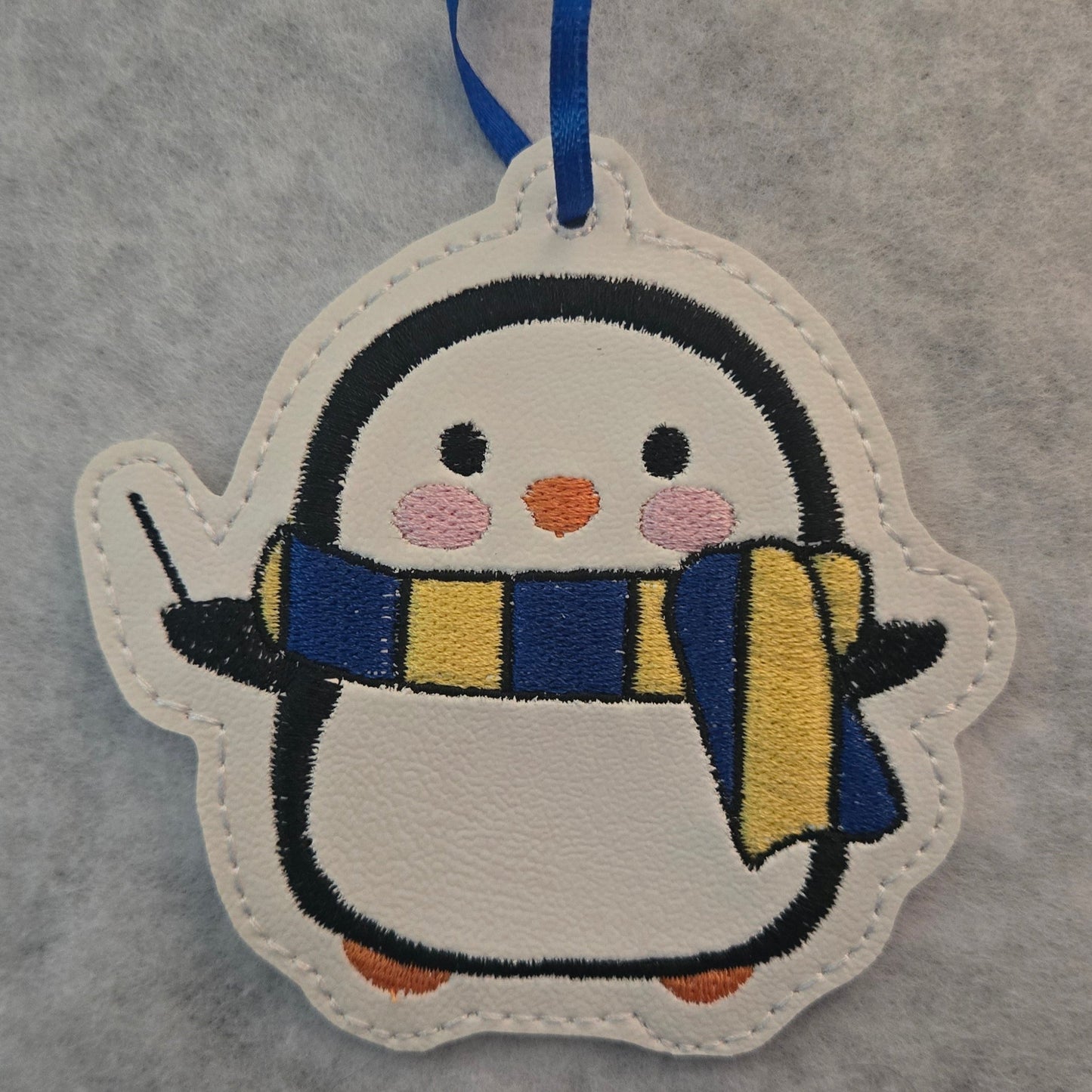 Magic Penguin Embroidered Ornament