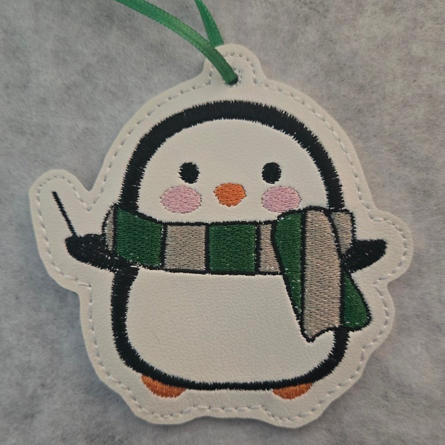 Magic Penguin Embroidered Ornament