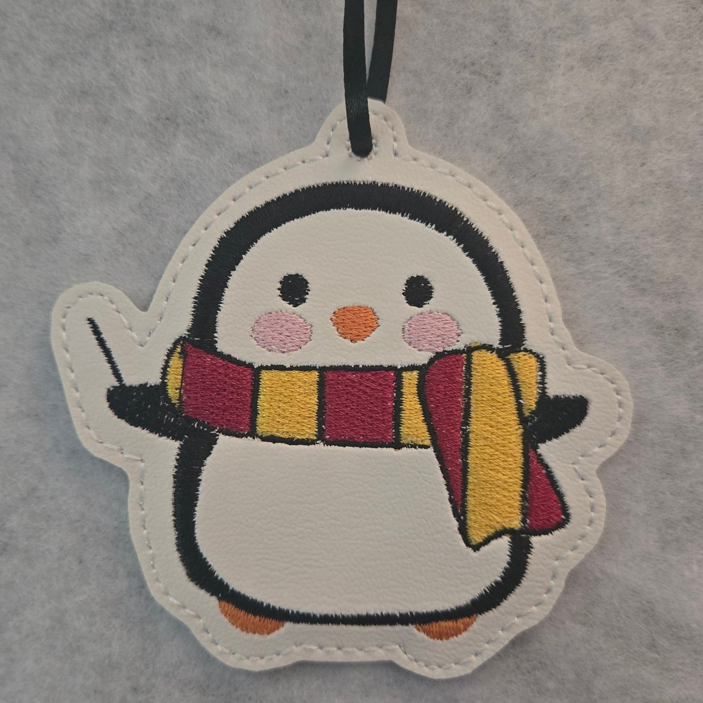Magic Penguin Embroidered Ornament