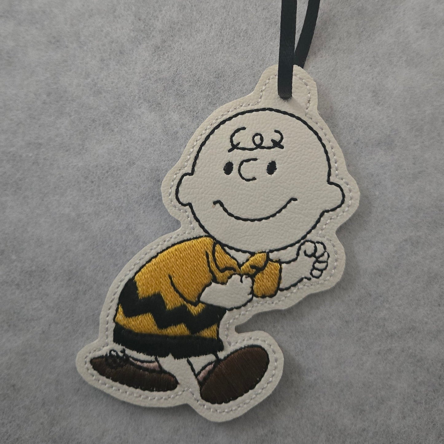 CB Dancing Embroidered Key Ring
