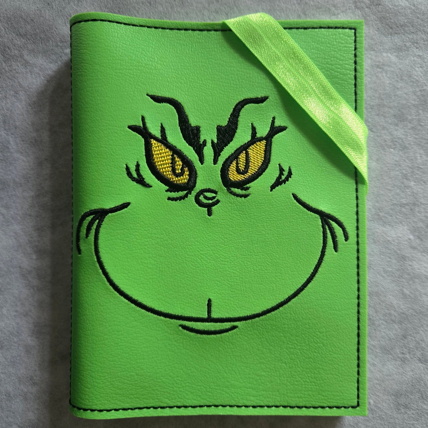 Christmas Green Guy Notebook Cover