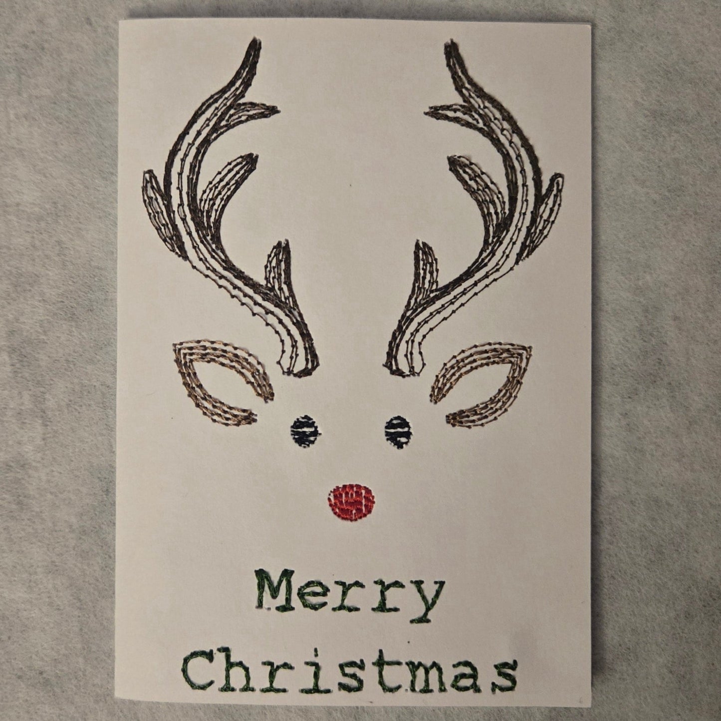 Embroidered Christmas Card Collection