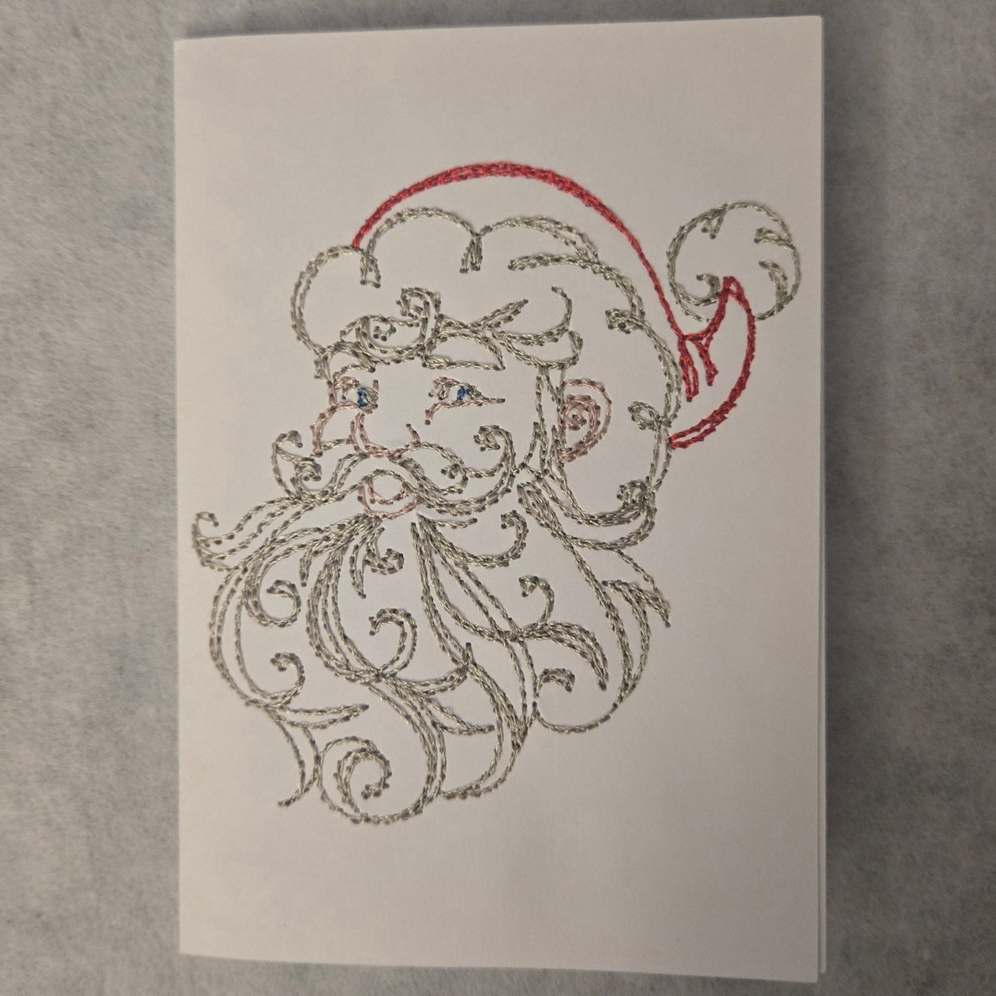 Embroidered Christmas Card Collection