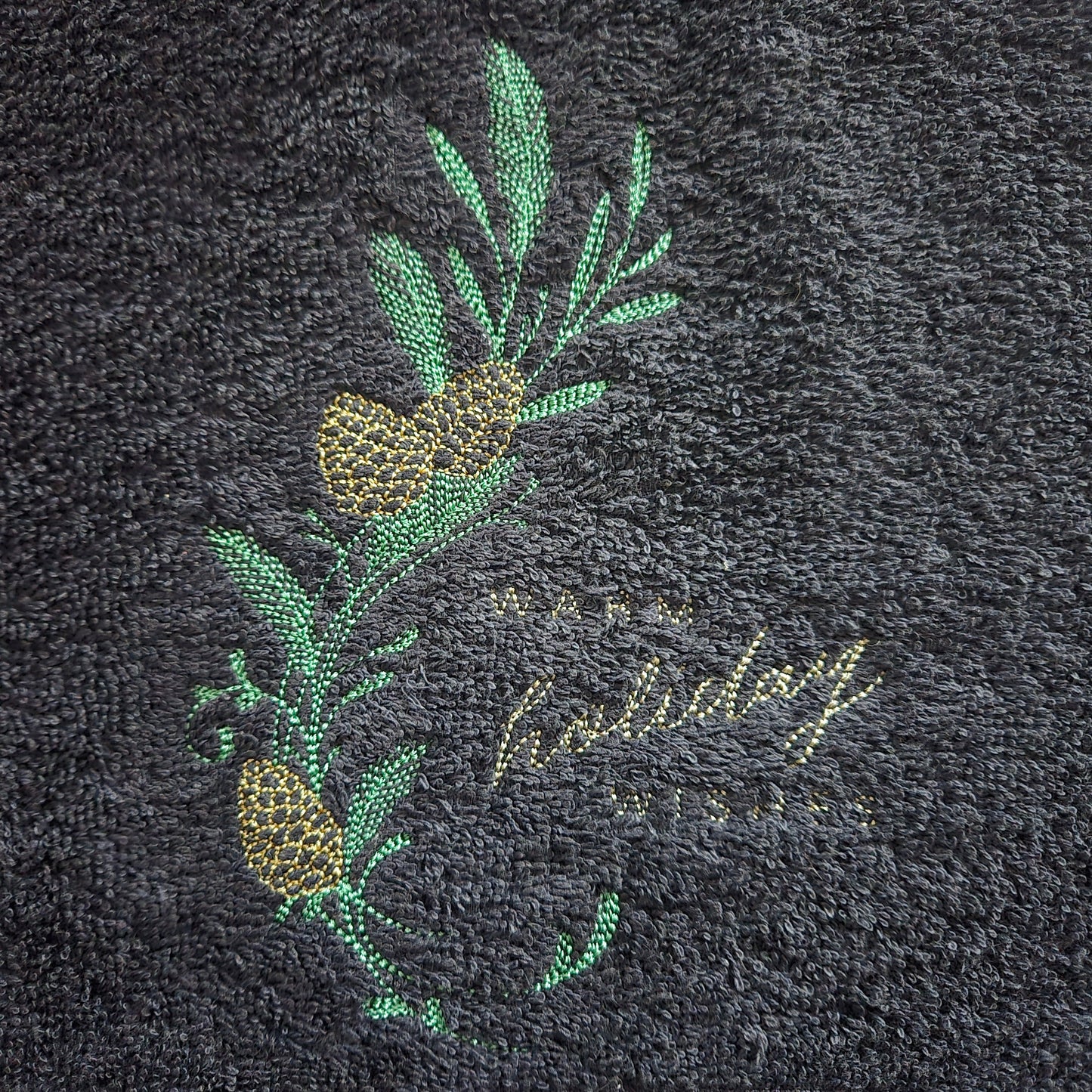 Warm Holiday Wishes (Embroidered CYO)