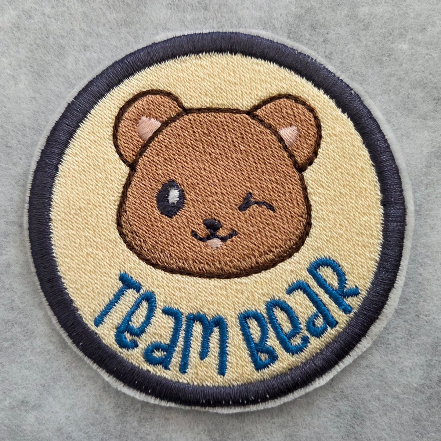 Team Bear Embroidered Patch