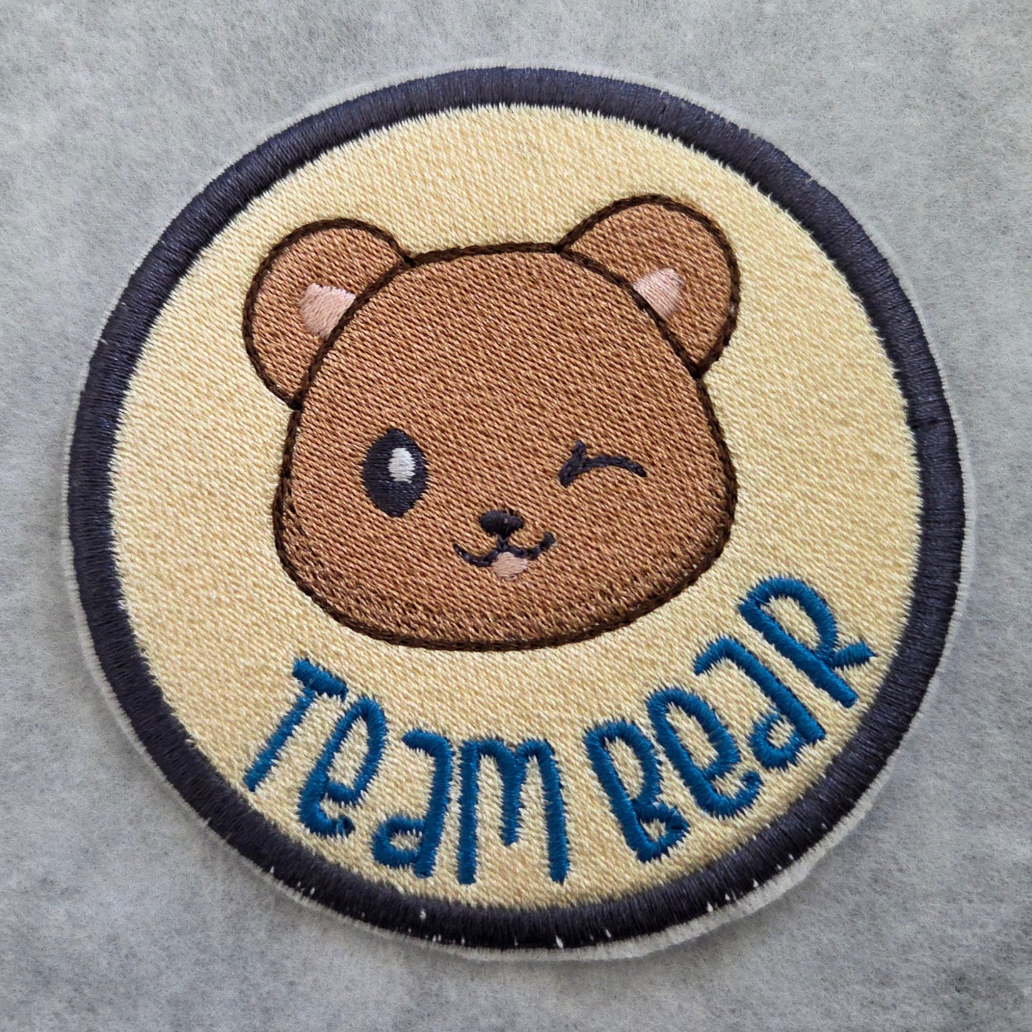 Team Bear Embroidered Patch