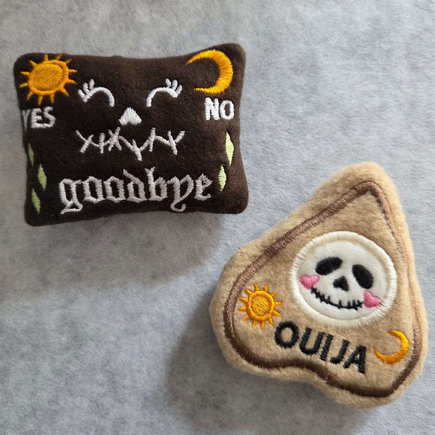 Ouija Board & Planchette Catnip Plushes
