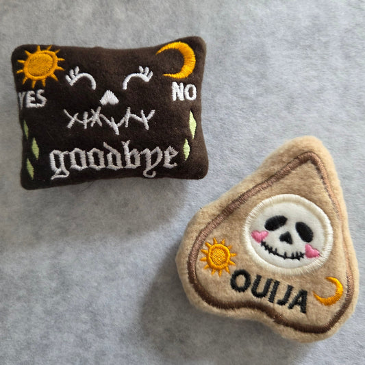 Ouija Board & Planchette Catnip Plushes