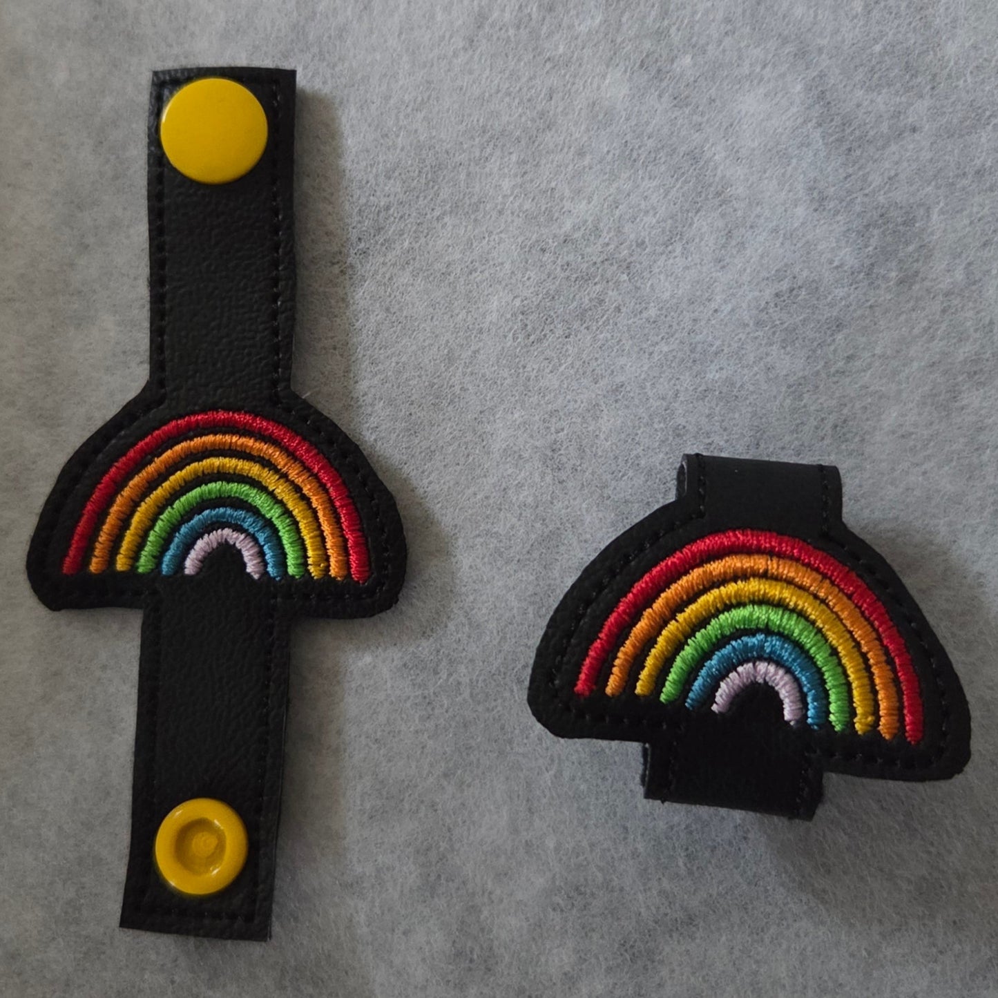 Rainbow Snap Charms