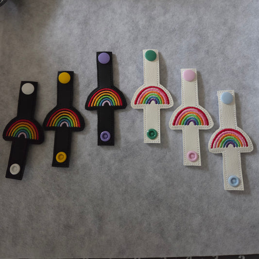 Rainbow Snap Charms