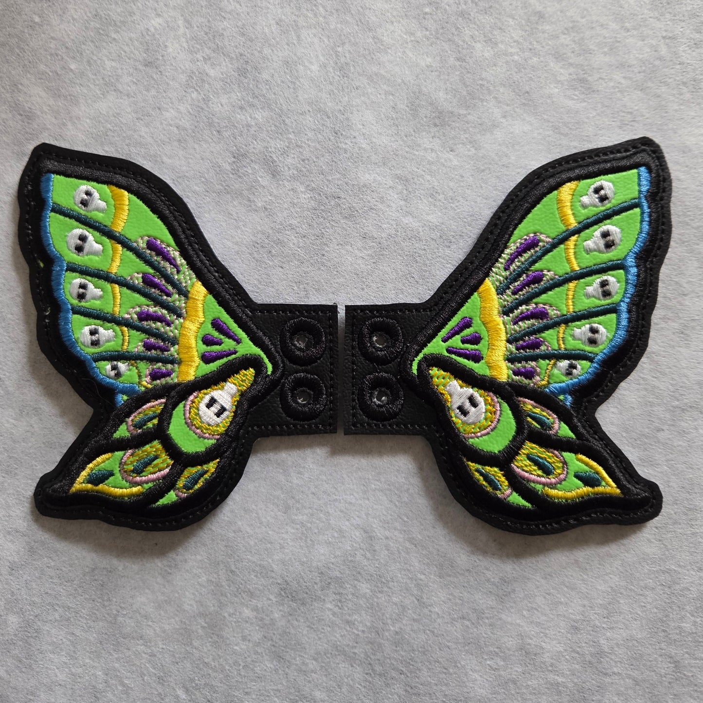 Skull Butterfly Shoe / Boot Wings